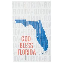 P. Graham Dunn 10x17 God Bless Florida Wall Sign