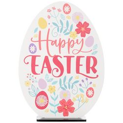 Floral Happy Easter Decorative Table Sign
