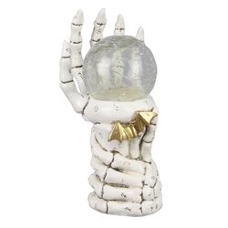 Young's 8inch LED Hand with Crackle Glass Ball Decor