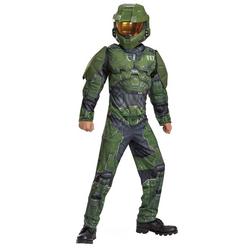 Boys Master Chief Halo Infinite Muscle Costume