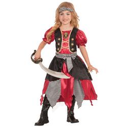 Girls Buccaneer Pirate Costume