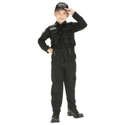Swat Police Officers Halloween Costume For Boys