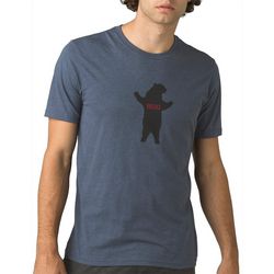 Prana Mens Bear Squeeze Journeyman Short Sleeve Shirt