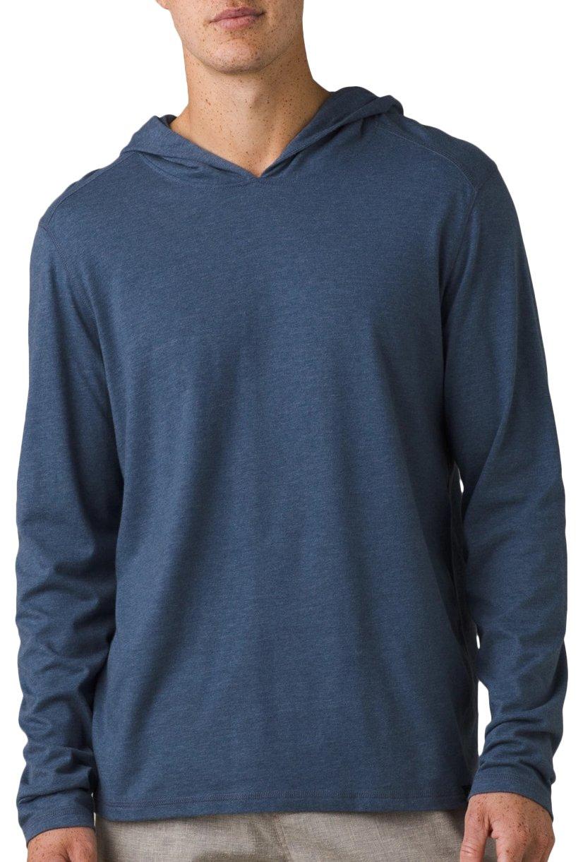 Prana Mens Solid Basic Hooded T-Shirt