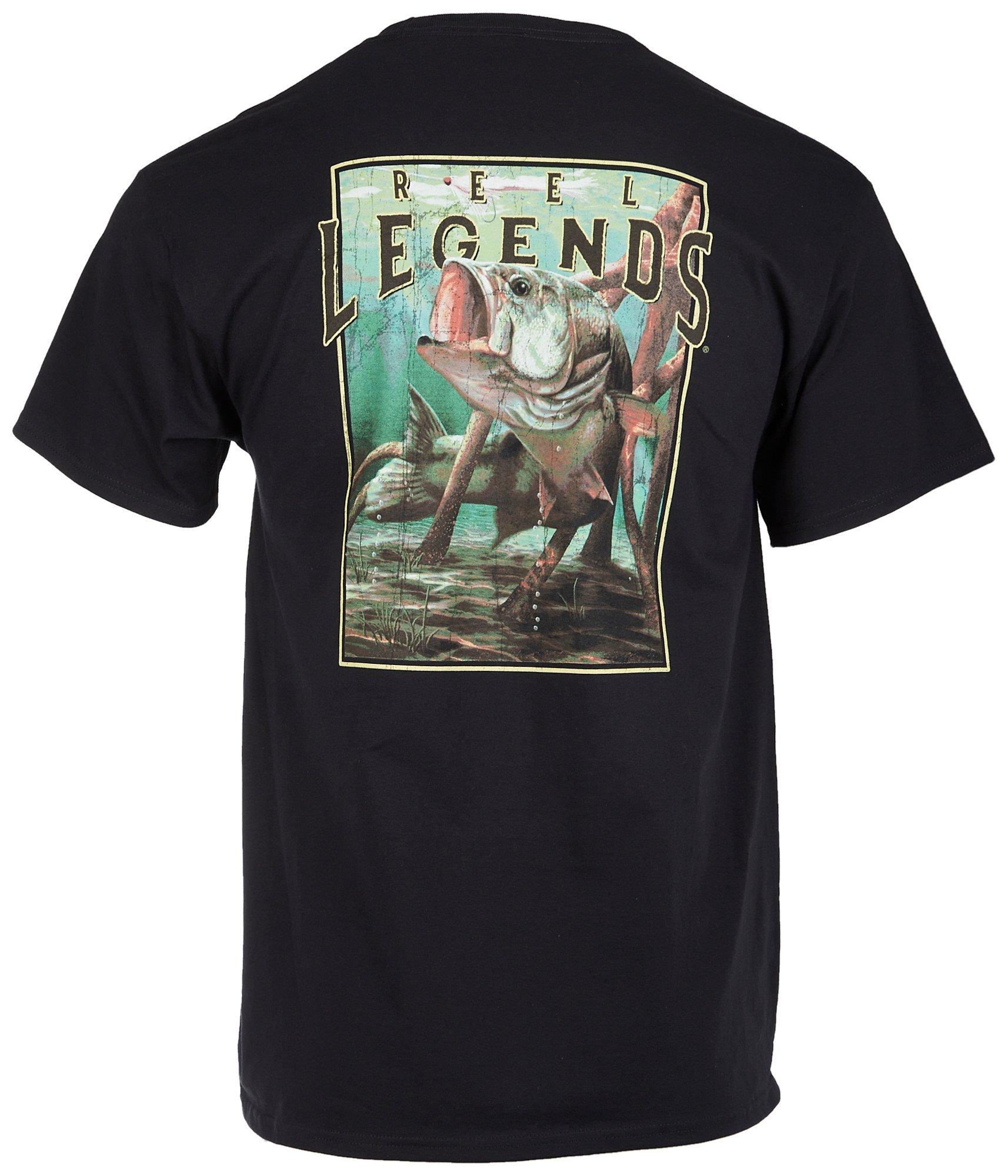 Reel Legends Mens Mangrove Fish Short Sleeve T-Shirt
