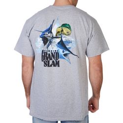 Reel Legends Mens Grand Slam Graphic T-Shirt