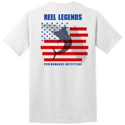 Reel Legends Mens Florida Cities Graphic T-Shirt