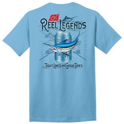Reel Legends Mens Florida Ale Graphic T-Shirt