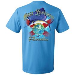 Mens Reel Sailfish Crew Neck T-Shirt
