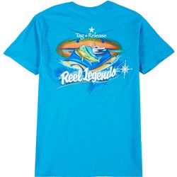 Reel Legends Mens Tag & Release Short Sleeve T-Shirt