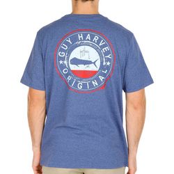 Guy Harvey Mens Mahi Pocket Short Sleeve T-Shirt