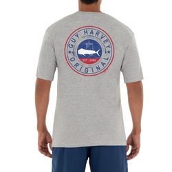Guy Harvey Mens Mahi Circle Short Sleeve T-Shirt