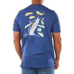 Guy Harvey Mens Marlin & Dorado Fish Short Sleeve T-Shirt