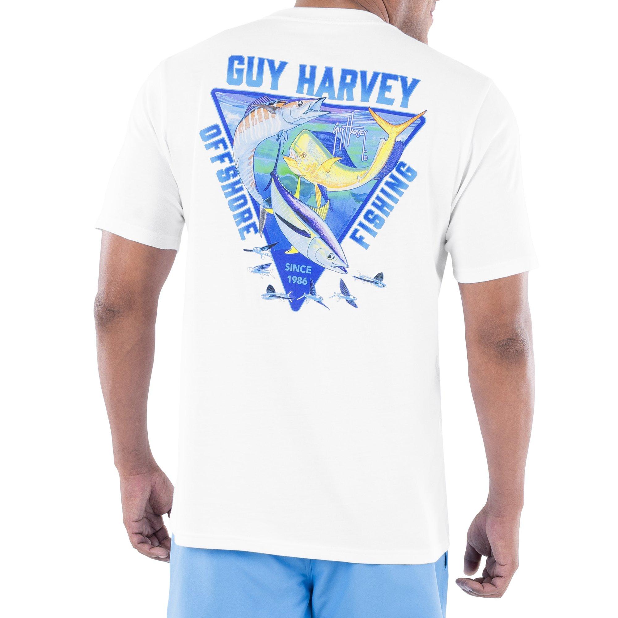 Men's Yellowtail Snap Pocket Short Sleeve T-Shirt – Guy Harvey