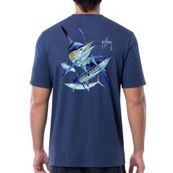 Guy Harvey Mens Slam Fish Short SleeveT-Shirt