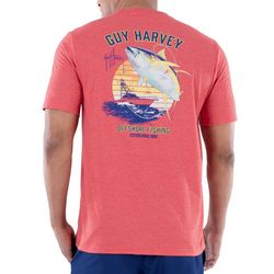 Guy Harvey Mens Offshore Yellow Tuna Short Sleeve T-Shirt