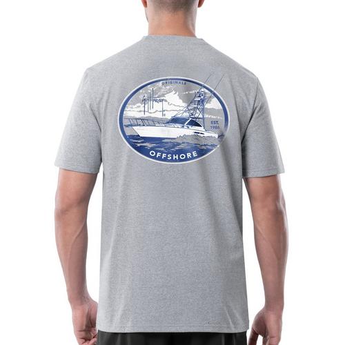Guy Harvey Mens Offshore Core Short Sleeve T-Shirt