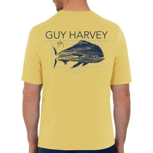 Guy Harvey Mens Fast Mover Short Sleeve T-Shirt
