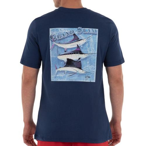 Guy Harvey Mens Billfish Grand Slam Solid T-Shirt