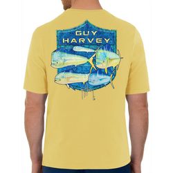 Guy Harvey Mens Mahi Shield Short Sleeve T-Shirt
