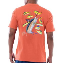 Guy Harvey Mens Marlin Dorado Solid T-Shirt