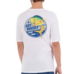 Guy Harvey Mens Tight Lines Short Sleeve T-Shirt