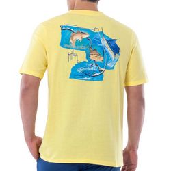 Guy Harvey Mens Florida Weekly Pocket Short Sleeve T-Shirt