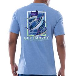 Guy Harvey Mens Bill Fish Pocket Short Sleeve T-Shirt