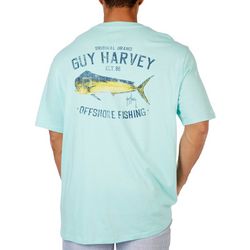 Guy Harvey Mens Offshore Fishing Pocket Short SleeveT-Shirt