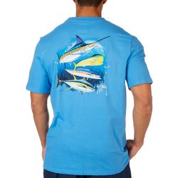 Guy Harvey Mens Offshore Slam Graphic Short Sleeve T-Shirt