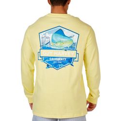 Guy Harvey Mens Originals Fish Graphic Long Sleeve T-Shirt