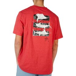 Guy Harvey Mens Fish Trio Graphic Short Sleeve T-Shirt