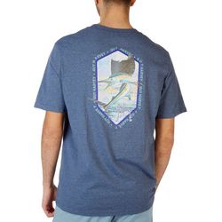 Guy Harvey Mens Marlin Fish Graphic Short Sleeve T-Shirt