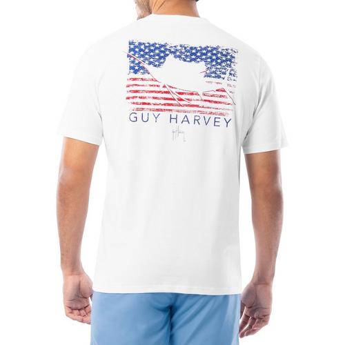 Guy Harvey Mens Glory Sail Graphic Short Sleeve