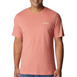 Columbia Mens Solid Thistletown Hills Short Sleeve Shirt