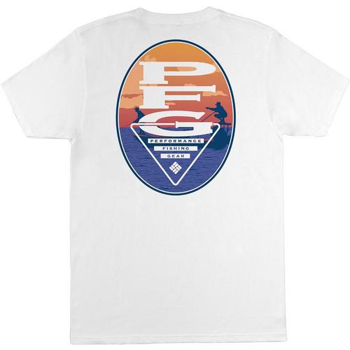 Columbia Mens PFG Solid Graphic T-Shirt