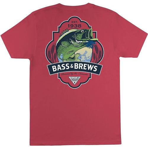 Columbia Mens PFG Bass and Brews T-Shirt