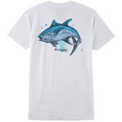 Mens PFG Fish Graphic Short Sleeve T-Shirt