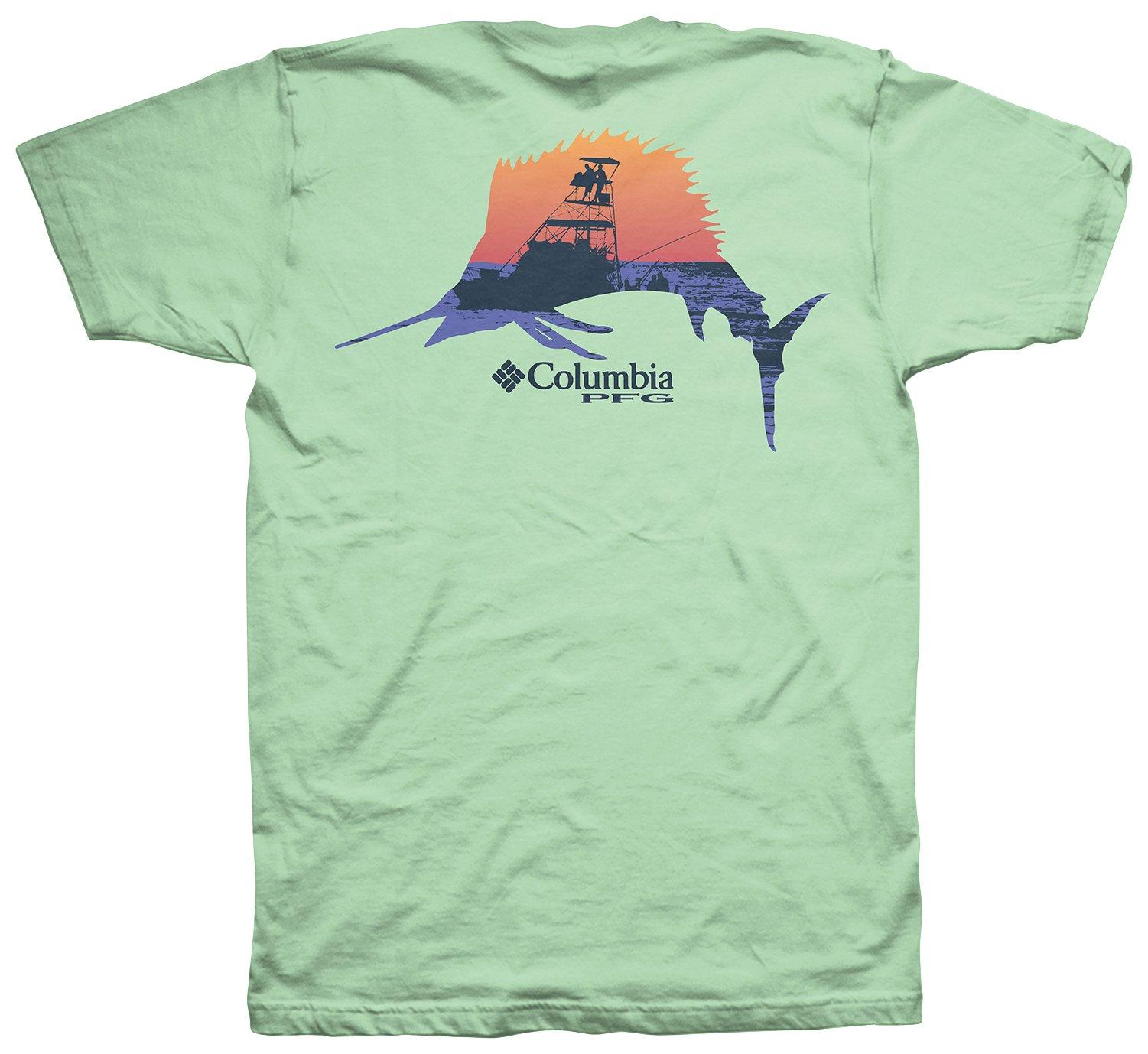 Columbia Mens PFG Springer Fish Short Sleeve T-Shirt