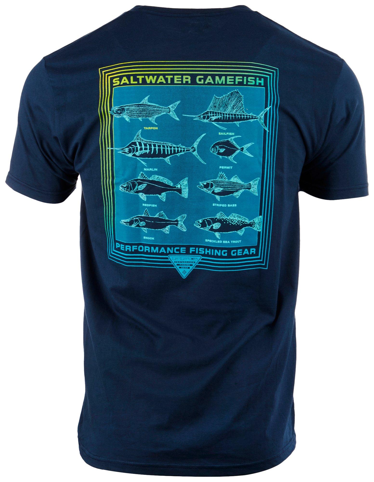 Columbia Mens PFG Saltwater Gamefish T-Shirt