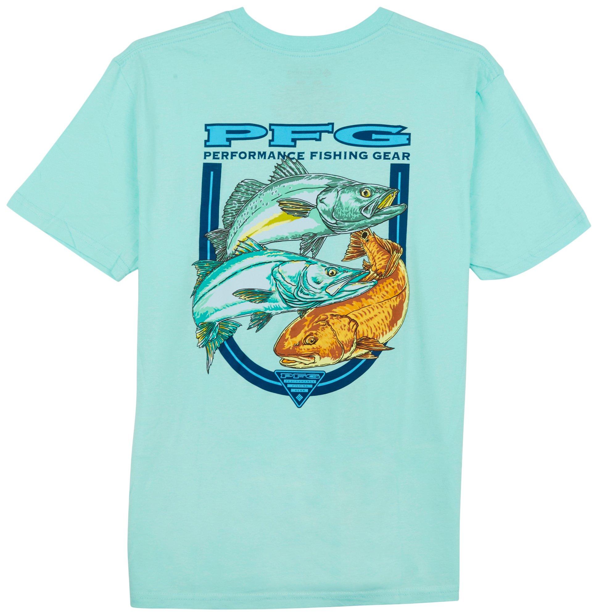 Columbia Mens PFG Darra Fish Short Sleeve T-Shirt