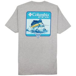 PFG Columbia Mens Winning Sail Short Sleeve T-Shirt