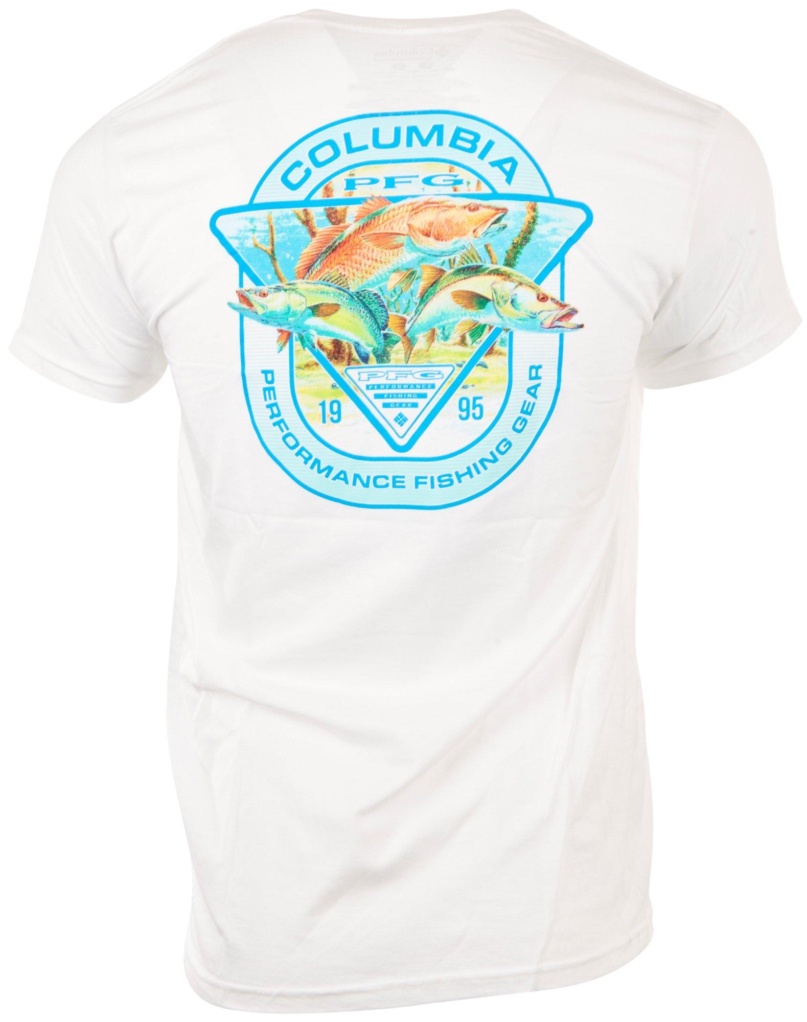 Columbia Sportswear Men's Short-Sleeve PFG Triangle Back Graphic T