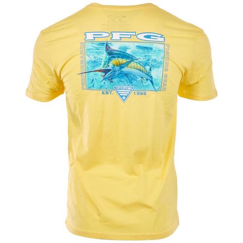 Columbia Mens PFG Rhutt Marlin Graphic T-Shirt