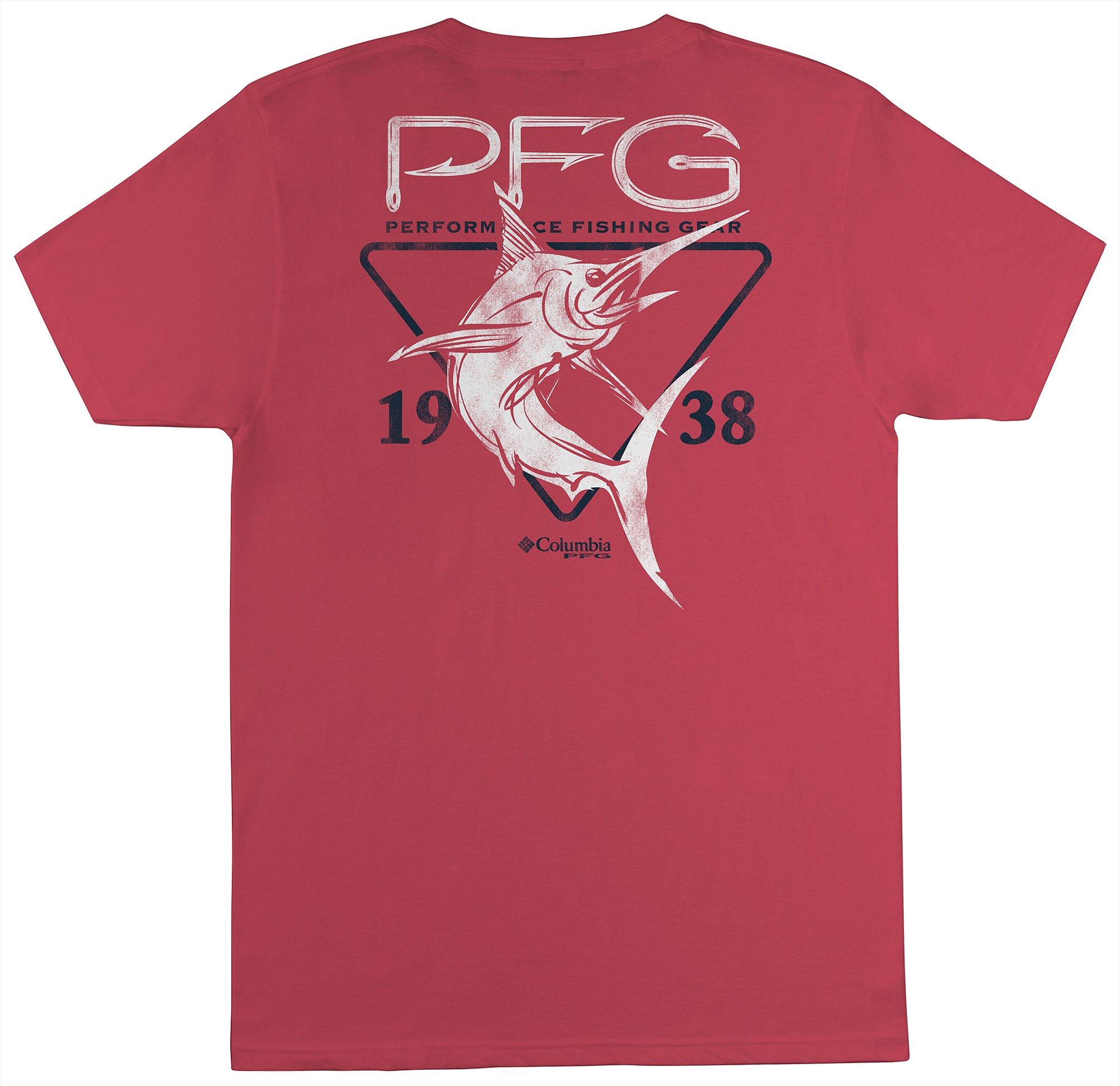 Columbia Mens PFG Volante Crew T-Shirt