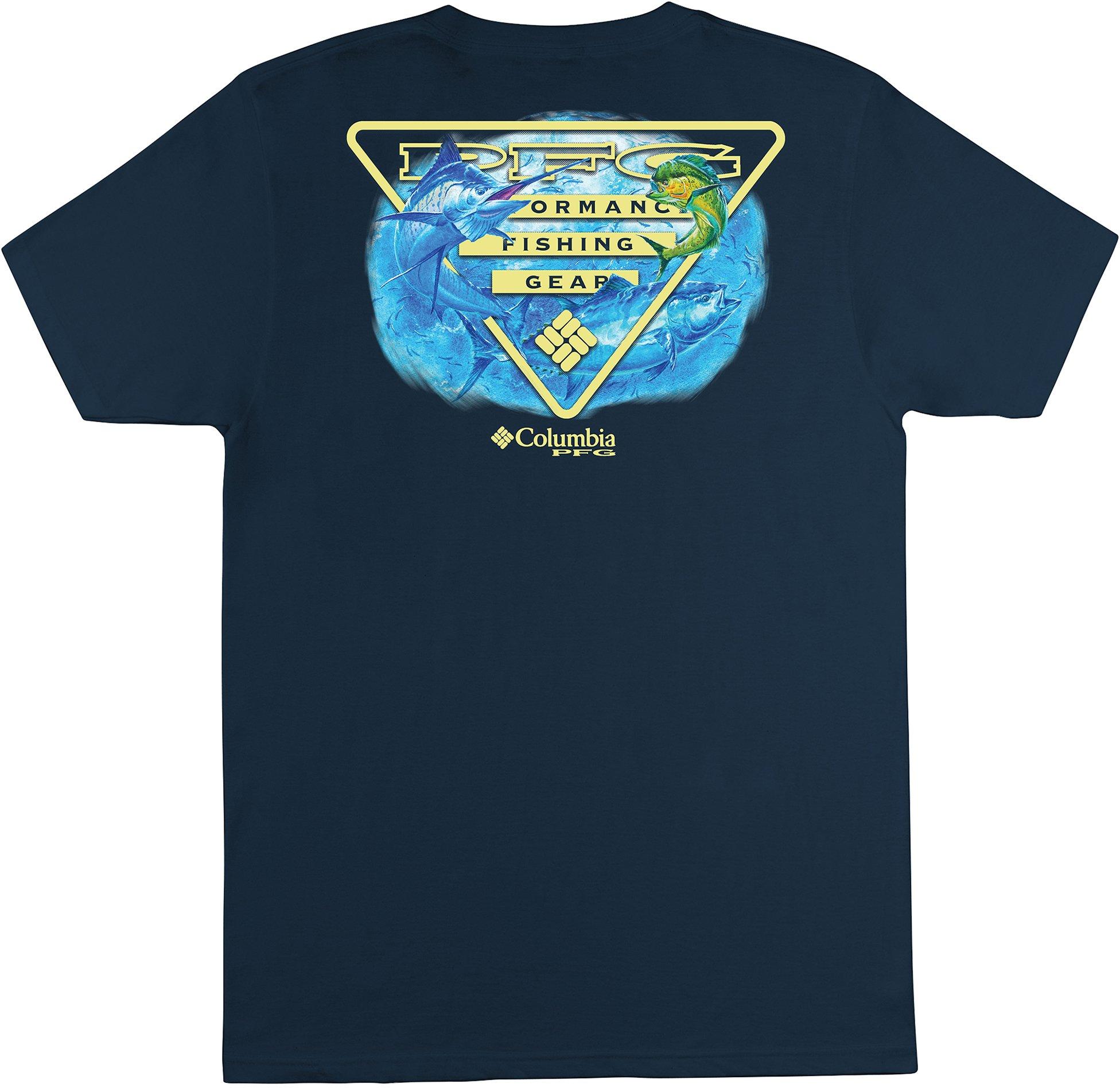Columbia Mens PFG Columbia Tesler T-Shirt