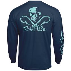 High Seas Skull & Hook Long Sleeve T-Shirt