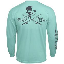 High Seas Skull & Pole Long Sleeve T-Shirt