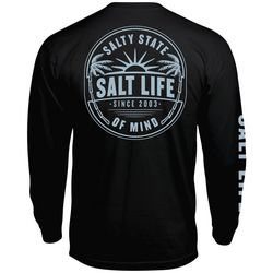 Salt Life Mens Sunrise Palm Long Sleeve T-Shirt