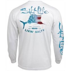 Salt Life Mens Amerisail Long Sleeve T-Shirt